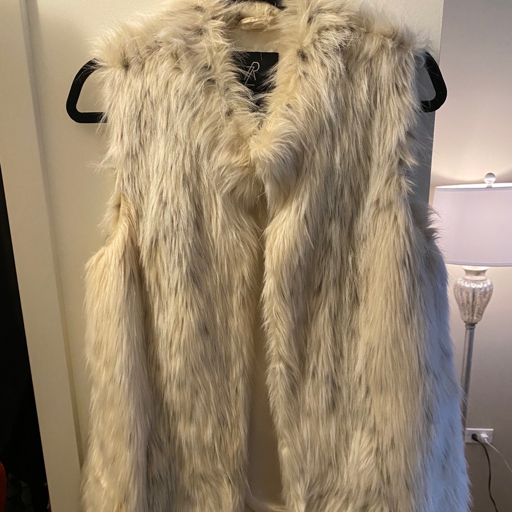 Rachel Zoe Faux Fur Vest